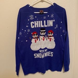 Chillin with my snowmies sweater
